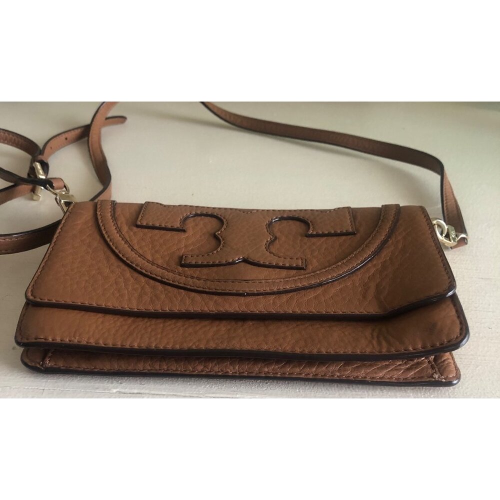 Tory Burch ALL T Crossbody Bag Bark - Picture 7 of 12